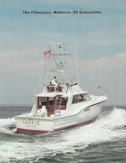 Hatteras 44 Convertible Brochure