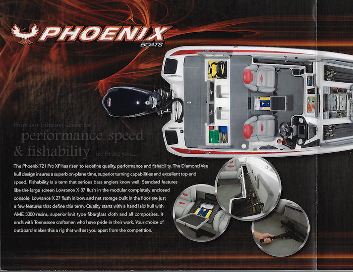 Phoenix 721 ProXP Bass Boat Brochure