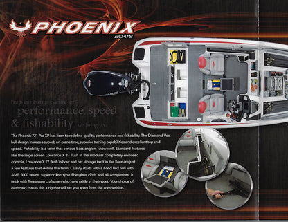 Phoenix 721 ProXP Bass Boat Brochure
