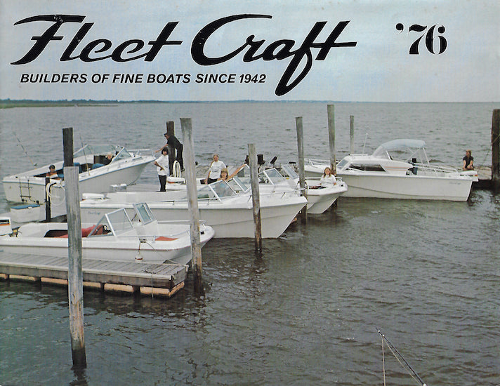 Fleet Craft 1976 Brochure Package SailInfo I