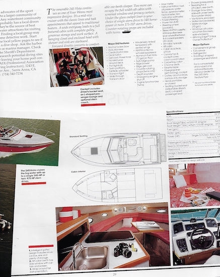 Four Winns 1989 Brochure