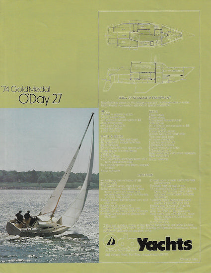 O'Day 27 Brochure