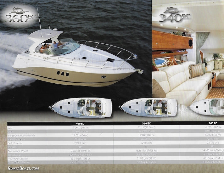 Rinker 2010 Express Cruiser Brochure