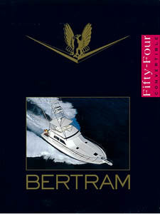 Bertram 54 Convertible Brochure