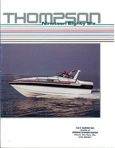 Thompson 1986 Brochure