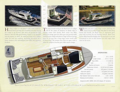 Back Cove 37 Brochure