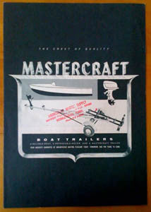 Mastercraft Trailers 1958 Brochure