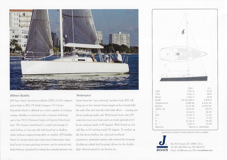 J/95 [31'] Brochure