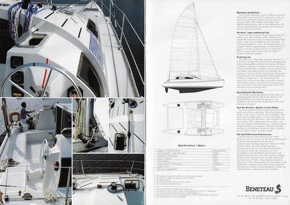 Beneteau Catamaran Blue II Brochure