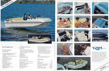 Kayot 1980s Deck Boat Brochure