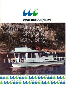 Watercraft 1974 Houseboat Brochure