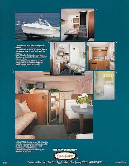 Ocean 29 Super Sport, 29 Sport Fish & 29 Sport Cruiser Brochure