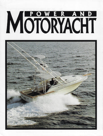 Atlantic 34 Power & Motoryacht Magazine Reprint Brochure