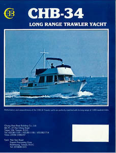 CHB 34 Long Range Trawler Brochure