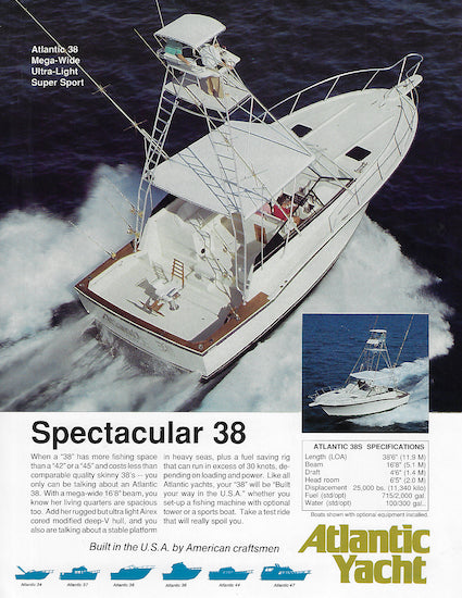 Atlantic 38 Super Sport Brochure