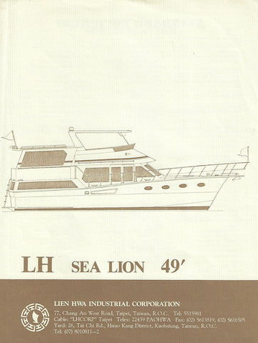 Lien Hwa Sea Lion 49 Brochure