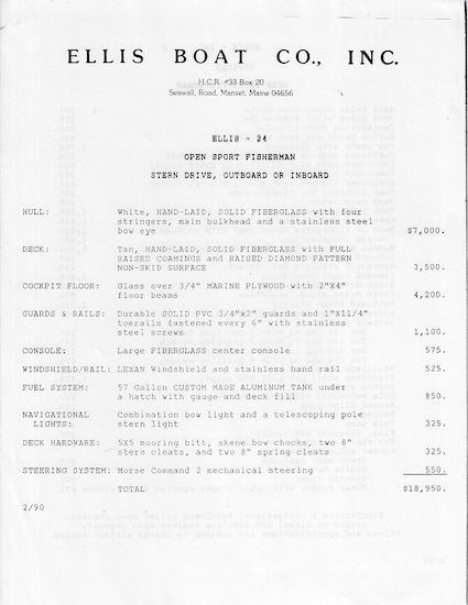 Ellis 24 Study Packet Brochure