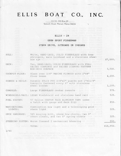 Ellis 24 Study Packet Brochure