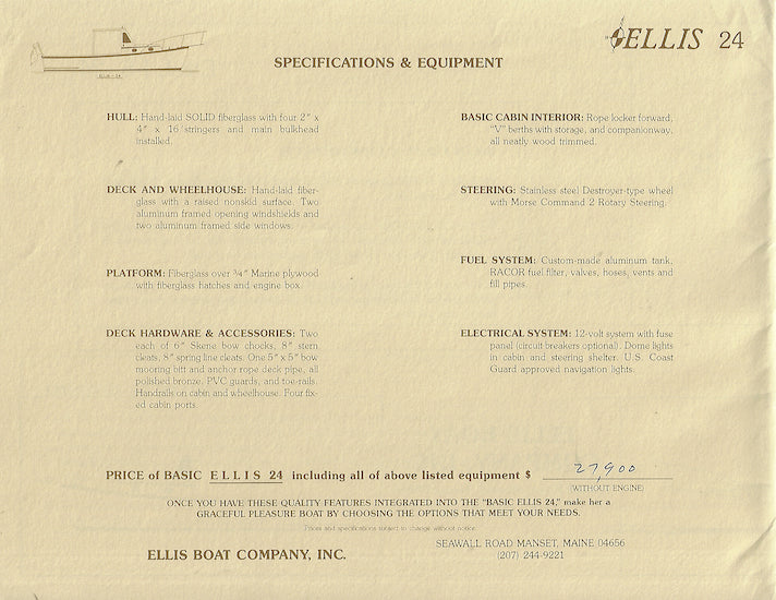 Ellis 24 Study Packet Brochure