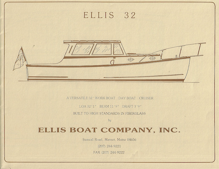 Ellis 32 Study Packet Brochure – SailInfo I boatbrochure.com