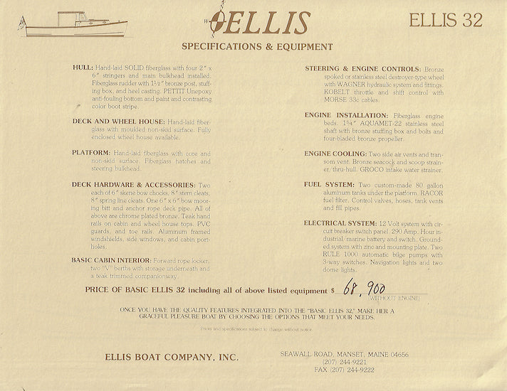 Ellis 32 Study Packet Brochure