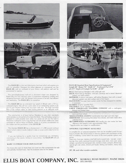 Ellis 20 Brochure