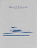 Phoenix 37 SF Convertible Specification Brochure