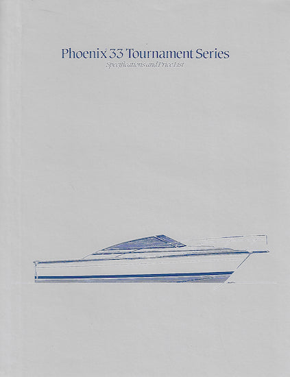 Phoenix 33 Tournament Series Specification Brochure