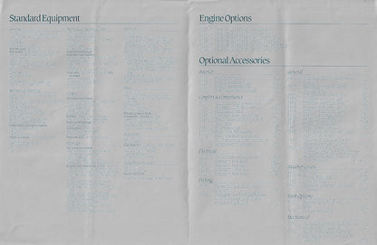 Phoenix 33 SFX Convertible Specification Brochure