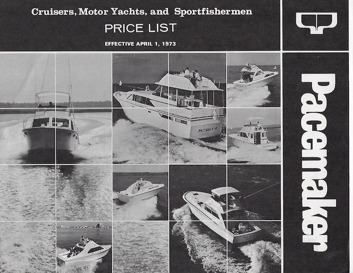 Pacemaker 1973 Price List