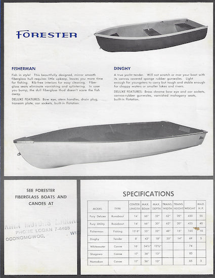 Forester 1967 Brochure
