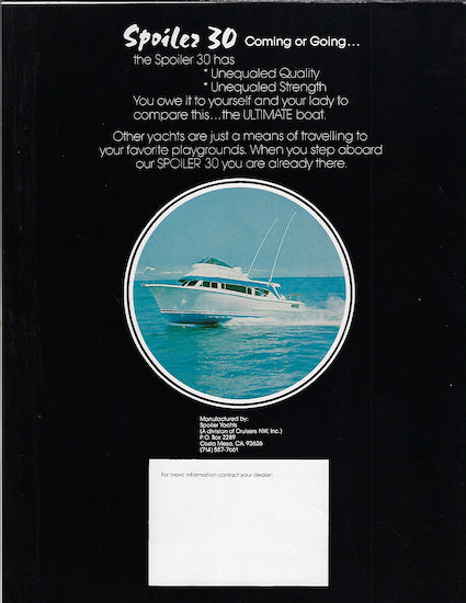 Spoiler 30 Brochure