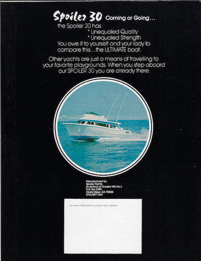 Spoiler 30 Brochure