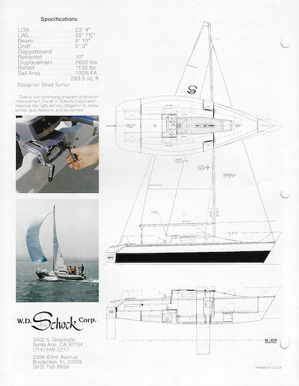 Santana 23 Brochue