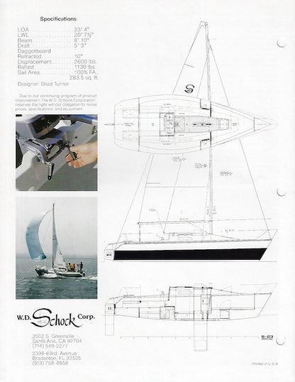 Santana 23 Brochue
