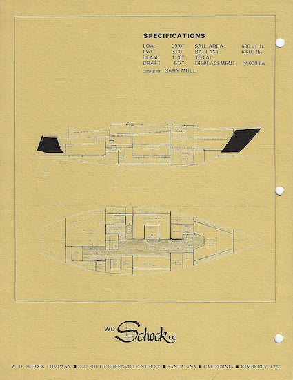 Santana 39 Brochure