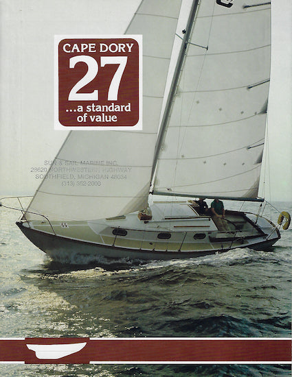 Cape Dory 27 Brochure