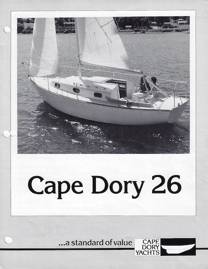 Cape Dory 26 Brochure