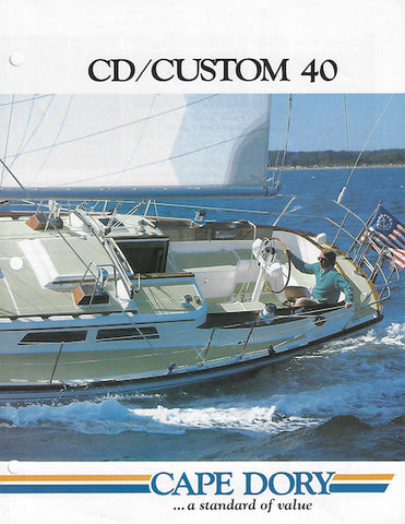Cape Dory 40 Custom Brochure