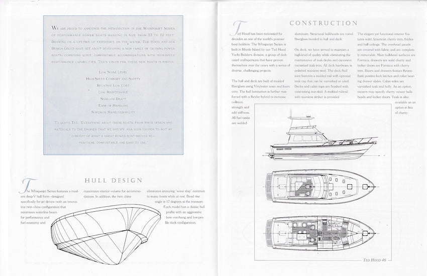 Ted Hood WhisperJet Brochure