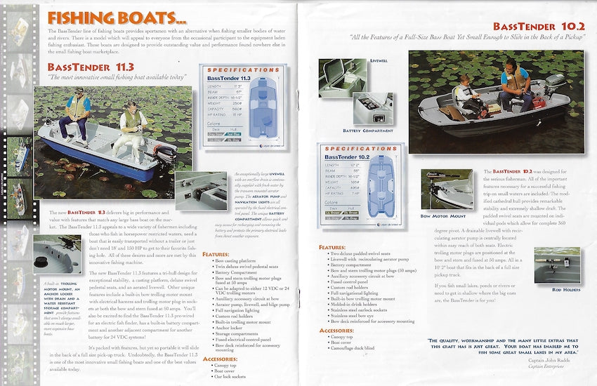 Leisure Life 1996 Brochure
