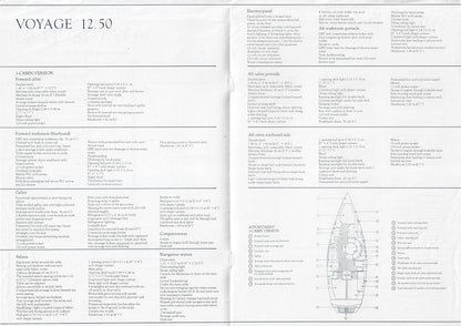 Jeanneau Voyage 12.50 Specification Brochure