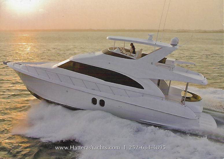 Hatteras 60 Motor Yacht Mini Brochure