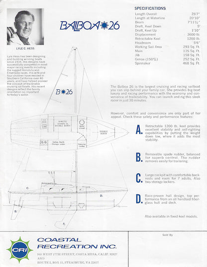 Balboa 26 Brochure