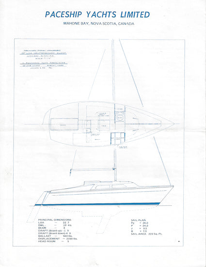 Paceship PY23 Brochure – SailInfo I boatbrochure.com