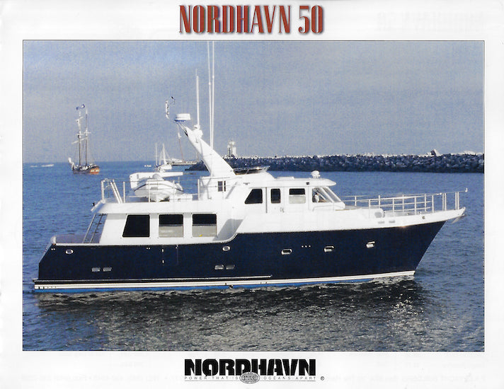 Nordhavn 50 Specification Brochure