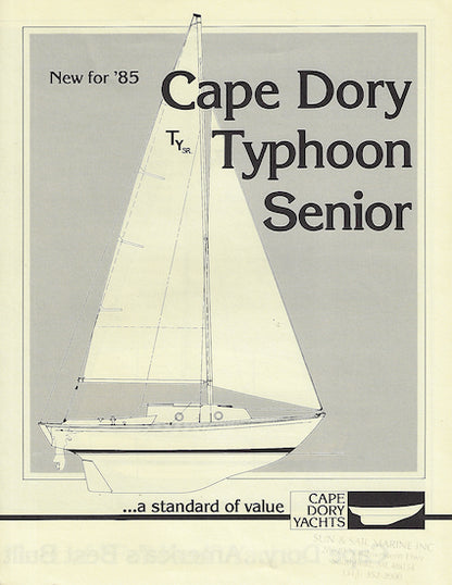 Cape Dory Typhoon Senior Brochure