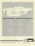 Cape Dory Typhoon Senior Brochure