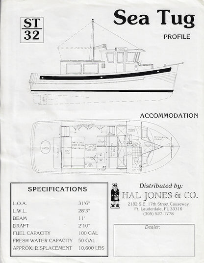 Sea Tug 32 Brochure