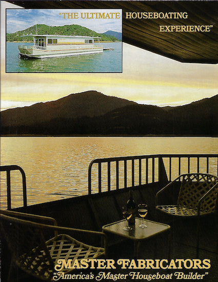 Master Fabricators Houseboat Brochure
